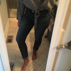 Dark wash jeans size 4